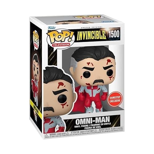 Funko Invincible Bloody Omni-Man Exclusive Pop Vinyl Figure 1500 Bundled with Pop Protector, Standard thumbnail 2