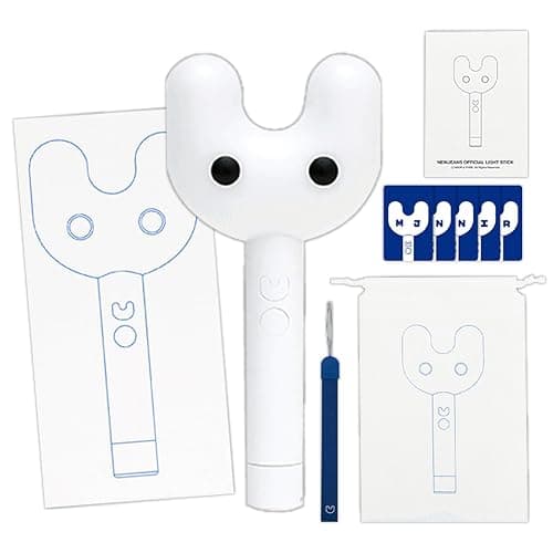 COSYPOSY NewJeans Official Light Stick + 3 Extra Photocards - Image 1