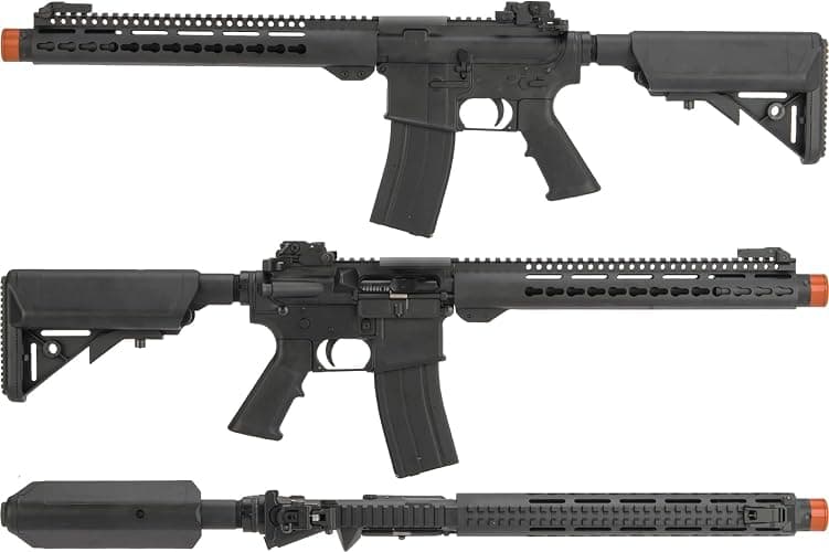 Evike Airsoft - Matrix M4 GBB M4-Style Gas Blowback Airsoft Rifle w/Reinforced WA System (Model: Delta MLOK 13") thumbnail 3