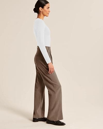NIMIN High Waisted Work Pants for Women Business Casual Outfits 2026 Office Dress Pants Trousers with Pockets thumbnail 3
