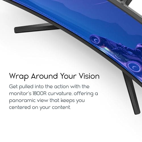 Philips Evnia 34M2C6500 QD OLED Curved Gaming Monitor, WQHD 3440 x 1440, 175Hz, Height Adjustable, 4-Year Advance Replacement, Gaming Console Compatible thumbnail 2