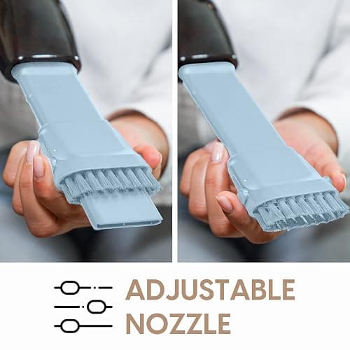 STARUMENT Portable Hand Vacuum Cleaner Handheld Cordless Cleaner for Dust, Pet Hair Dirt Home, Car Interior Lightweight, Easy to Use, Compact Design Battery Rechargeable with USB-C Cable (Blue) thumbnail 4