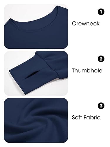 Fisoew Womens Off The Shoulder Crop Tops Casual Long Sleeve Oversized Fall Pullover Sweatshirts thumbnail 5