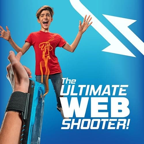 ZipString Aracna Glow-in-the-Dark Webshooter String Launcher Toy | For Kids, Teens & Adults, Patented, Reloading, Durable, Superhero Web Shooting Action thumbnail 2