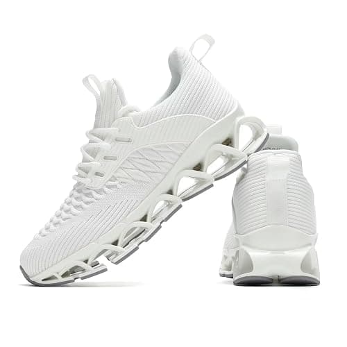 Wrezatro Women's Slip on Walking Running Shoes Blade Tennis Casual Fashion Sneakers Comfort Non Slip Work Sport Athletic Trainer thumbnail 8