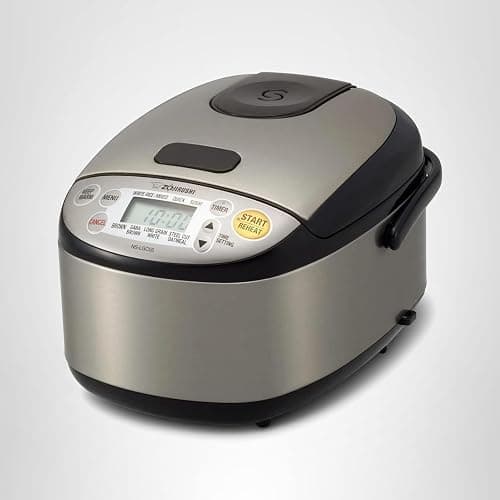 Zojirushi Micom 3-Cup Compact Size, Multiple Settings, Stainless Steel Made, Built-In Retractable Power Cord and Easy to Transport Rice Cooker and Warmer thumbnail 8
