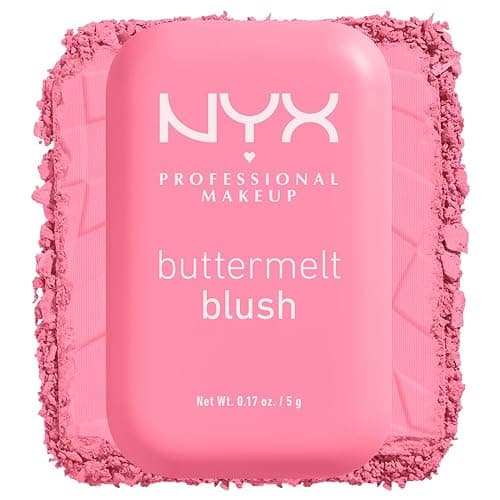 NYX PROFESSIONAL MAKEUP Buttermelt Powder Blush, Fade and Transfer-Resistant Blush, Up to 12HR Make Up Wear, Vegan Formula - Butta Together - 02 Butta Together - 0.17 Ounce (Pack of 1) thumbnail 11