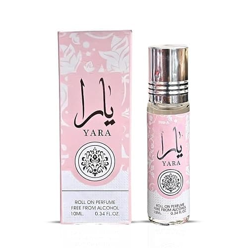 Ard al Zaafaran Pink Blush Shams Al Emarat Khususi Eau De Parfum 100ml & Yara Roll On Concentrated Perfume Oil, Long Lasting Arabian Perfumes For Women, Sweet Floral & Fruity Vanilla Symphony (Bundle) thumbnail 5