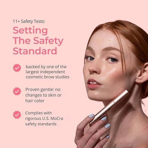 ForChics Eyebrow Growth Serum - Natural Brow Enhancer for Fuller, Thicker Brows in 2 Weeks - Vegan, Hormone-Free with Peptides and Biotin - No Prostaglandins - 3ml thumbnail 6