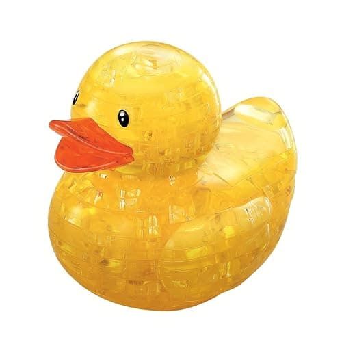 BePuzzled | Duck, Original 3D Crystal Puzzle, Engaging and Entertaining Unique Puzzle, Quack Your Way to Fun! thumbnail 3