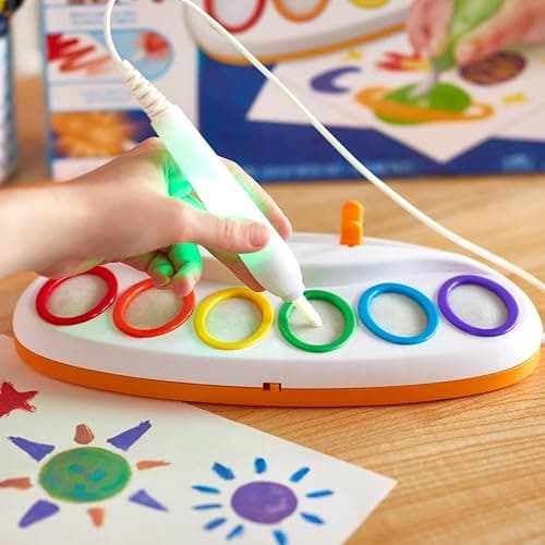 CRAYOLA Color Wonder Magic Light Brush, Pinceau Magique pour peindre sans taches, idée cadeau pour les enfants à partir de 3 ans, version internationale, 75-7131 thumbnail 2