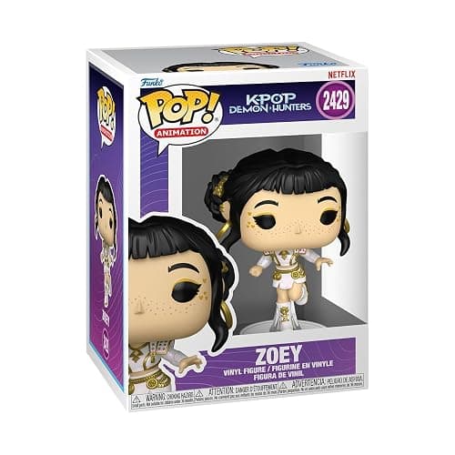 Funko Pop! Animation: Kpop Demon Hunters - Zoey - Collectable Vinyl Figure - Gift Idea - Official Merchandise - Toys for Kids & Adults - Anime Fans - Model Figure for Collectors - Image 1