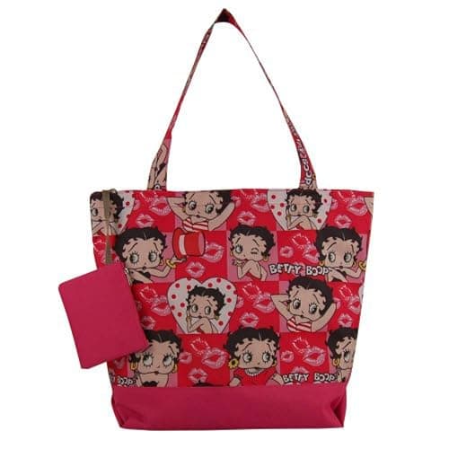 Betty Boop Women's Tote or Duffle Bag Fashion Shoulder or Crossbody Duffle Weekender Bag - Image 1