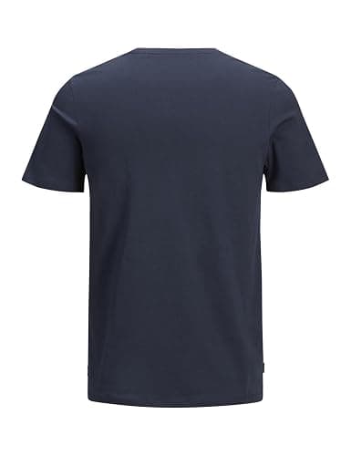JACK & JONES Men's Jjeorganic Basic Tee Ss O-Neck Noos T-Shirt - M - Blue (Navy Blazer Detail: Slim) thumbnail 3