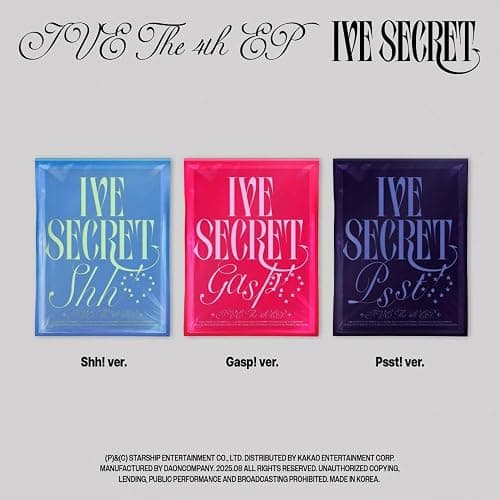 IVE The 4th EP Album XOXZ [IVE SECRET] Standard Photobook Ver + P.O.B (Random) thumbnail 2