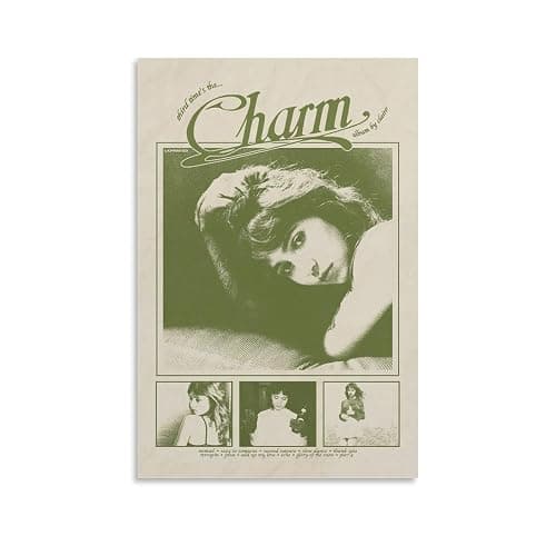 Charm Clairo Canvas Poster Bedroom Decoration Landscape Office Valentine's Birthday Gift Unframe-style12x18inch(30x45cm) - 18L" x 12W" - Unframe-style - Image 1