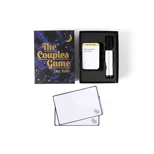 The Couples Game Late Night [Fun Adult Card Game for Date Nights | Romantic Couples Gift for Him or Her | 150 Questions for 2 Players | Perfect For Anniversary, Engagement, Valentine's Gift] thumbnail 6