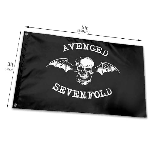 Avenged Sevenfold Hail to The King Garden Flag 3x5 Ft Decor Outdoor Banner Sign Party Parade Breeze Home Fade Proof Flags thumbnail 3