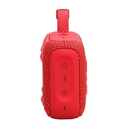 JBL Go 4 - Ultra-Portable, Waterproof and Dustproof Bluetooth Speaker, 7-Hour Built-in Battery, Made in Part with Recycled Materials (Red) thumbnail 3