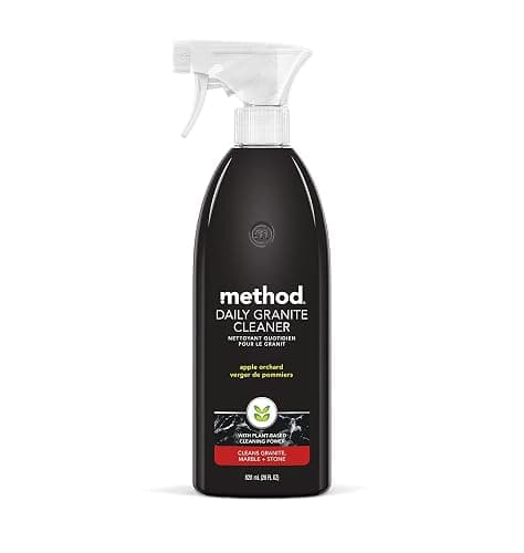 Method Daily Granite Cleaner Spray, Apple Orchard, Cleaning Agent for Granite, Marble, and Other Sealed Stone, 28 oz Spray Bottle (Pack of 1) - Image 1