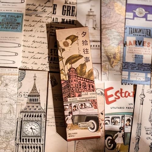 Generic 30PCS Vintage Aesthetic Bookmarks for Reading Women, Retro Natural Butterfly Flower Boxed Cardboard Paper Bookmarks Gifts for Book Lovers (B - 30 PCS) thumbnail 6