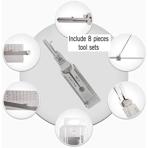 SC1 Precision Pick and Hook Set Repair Tools 2 In 1 Set Hook & Pick Set Hand Tool for Civilian Use thumbnail 6