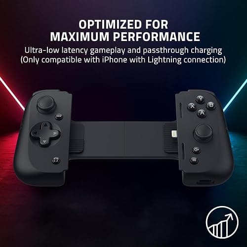 Razer Kishi V2 Mobile Gaming Controller for iPhone (Lightning): Console Quality Controls - Universal Fit w/ Extendable Bridge - Stream PC, Xbox, PlayStation Games - Customizable Triggers - Ergonomic thumbnail 5