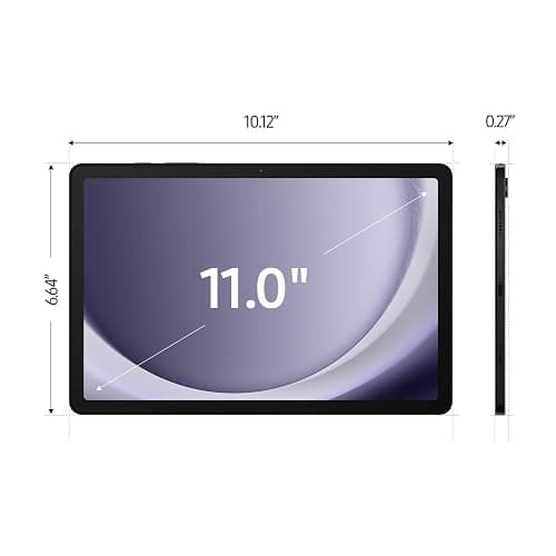 Samsung Galaxy Tab A9+ Tablet 11” 64GB Android Tablet, Big Screen, Quad Speakers, Upgraded Chipset, Multi Window Display, Slim, Light, Durable Design, US Version, 2024, Graphite thumbnail 3
