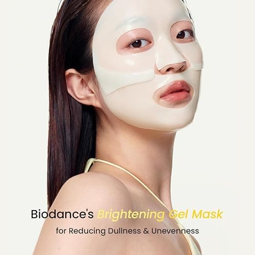 BIODANCE Radiant Vita Niacinamide Real Deep Face Mask 4 Pcs | Hydrogel Overnight Mask | Tone Correction, Texture Refining and Glow | Korean Face Mask for Glass Skin | Korean Skincare, Easter Gifts thumbnail 3