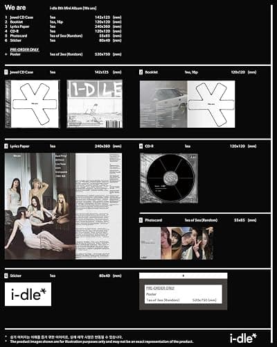i-dle - 8th Mini Album [We are] Special Jewel Ver thumbnail 3