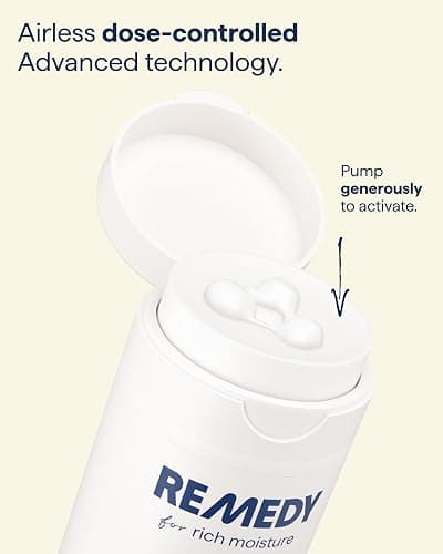 Remedy for Rich Moisture - Barrier Repairing Rich Cream Moisturizer for Normal to Dry Skin - Quadruple Ceramide Complex, Peptides, Squalane, Glycerin- By Dermatologist Dr. Shah, 1.7 fl. oz thumbnail 6