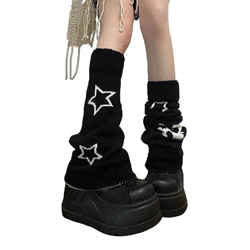 Leg Warmers for Women Winter Leg Warmers Y2k Cute Knit Long Socks for Girls thumbnail 2