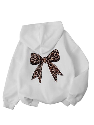 Ecolala Girls Long Sleeve Hooded Sweatshirt Thick Graphic Hoodie Cute Pullovers Tops - Image 1