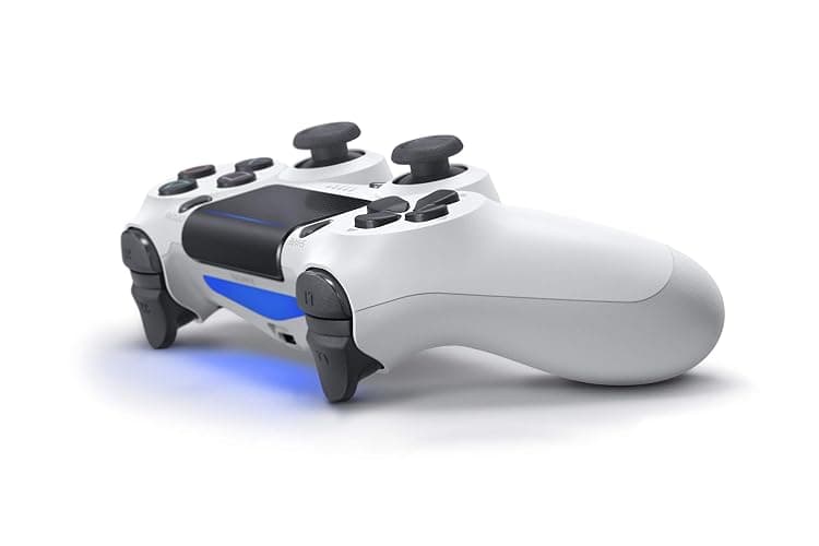 Sony DualShock 4 Wireless Controller for PlayStation 4 - Parent (Renewed) (Glacier White) thumbnail 2