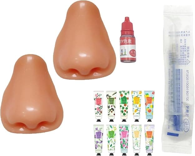 3D Soft Silicone Nose Models Pimple Popping, Funny Pimple Popper Toy, Funny Novelty Anxiety Relief for Adults & Teens (2pc) thumbnail 6