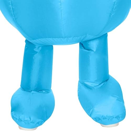 InSpirit Designs Fall Guys Blue Inflatable Kids Costume | Officially Licensed |Fall Guys Inflatable thumbnail 4