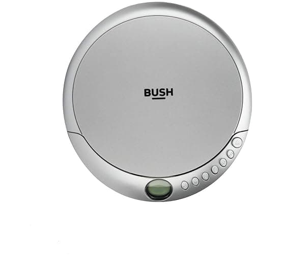 Bush Jog Proof Portable CD Player - Silver - Image 1