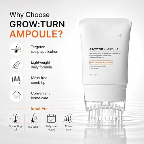 Lilyeve Growturn Hair Growth Serum with Scalp Applicator Brush for Daily Scalp Care Routine thumbnail 5