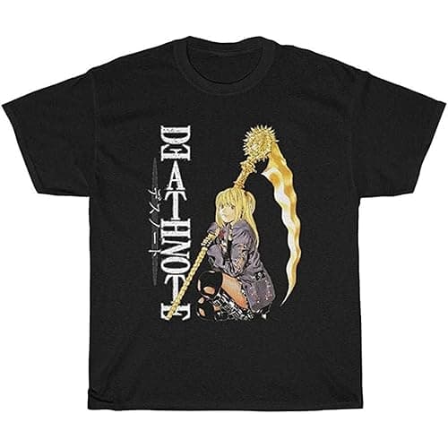 Hot Misa Amane, Death Note Men T-Shirt T-Shirt Black M - Image 1