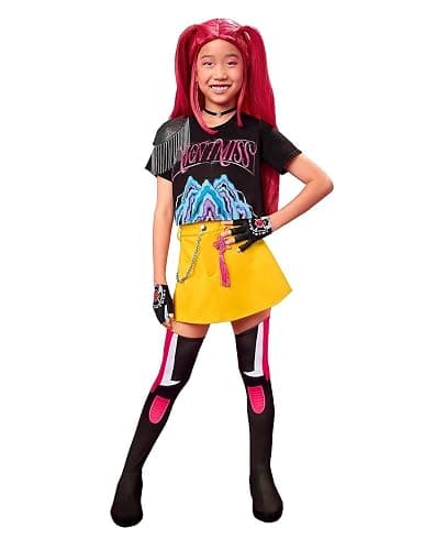 Spirit Halloween KPop Demon Hunters Kids Mira Costume, Officially Licensed, Girls Cosplay Singer Outfit - Image 1