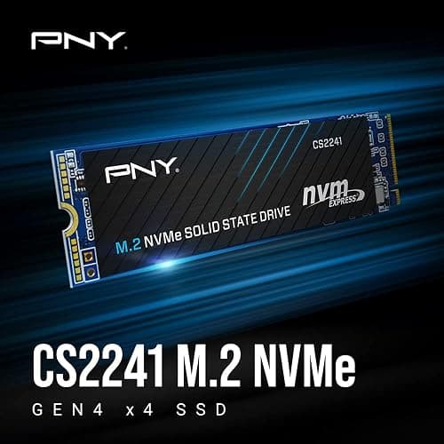 PNY CS2241 1TB PCIe Gen4 SSD M.2 2280 Upgrade Kit - Up to 5,100MB/s Read - PC/Laptop Upgrade for Gaming, Photo/Video Rendering, and Workstations - Internal Solid State Drive - M280CS2241-1TBKIT-RB thumbnail 3