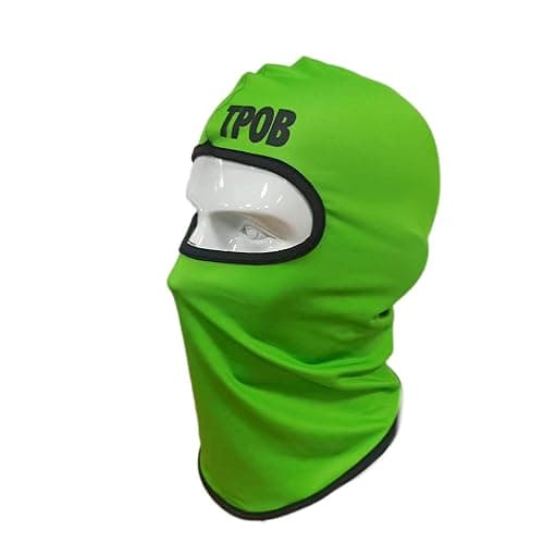 TPOB Balaclava Ski Mask Shiesty Mask Face Mask, Green, Unisex-Adults, Kids, Beanie, Face Mask, Balaclava, Sports, Winter thumbnail 2