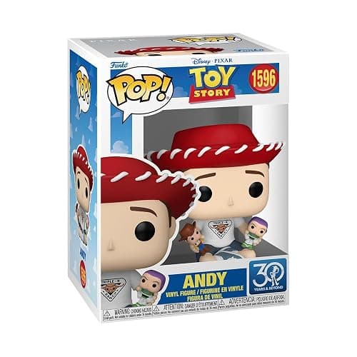 Funko Pop! Disney: Toy Story 30th Anniversary - Andy - Collectable Vinyl Figure - Gift Idea - Official Merchandise - Toys for Kids & Adults - Movies Fans - Model Figure for Collectors and Display - Image 1