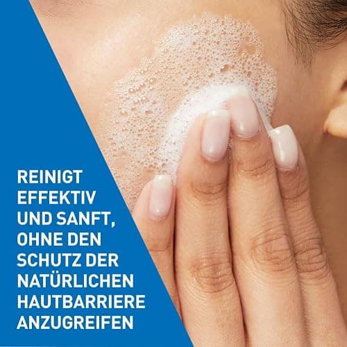 CeraVe - Schaumgel – reinigt & entfernt überschüssiges Talg, ohne die Hautbarriere zu beeinträchtigen – Hyaluronsäure, Ceramide & Niacinamid – normale bis fettige Haut – 562 ml thumbnail 5