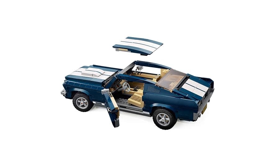 LEGO Creator Expert Ford Mustang 10265 Building Set - Exclusive Advanced Collector's Car Model, Featuring Detailed Interior, V8 Engine, Home and Office Display, Collectible for Adults and Teens thumbnail 8