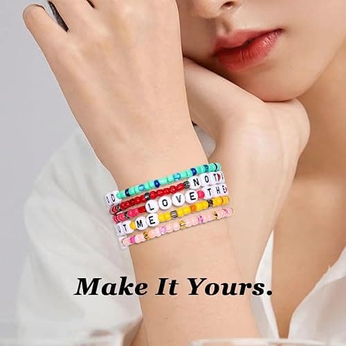 AICase for Eminem Merch Friendship Bracelets Set, Concert Outfits Stuff | Without Me Bracelet Rap God Stuff Shirt Accessories, Vinyl Jewelry Poster Merchandise Gifts for Fans Birthday Christmas thumbnail 9