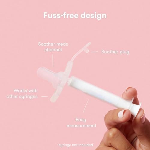 Frida Baby Medicine Pacifier, Accu-Dose Paci, Medi Frida Dispenser for Mess & Fuss Free Use thumbnail 3