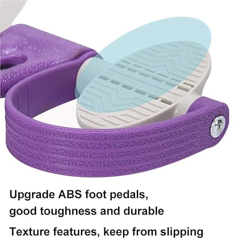 Pedal Resistance Bands with Handles Exercise Bands Multifunction Tension Rope Fitness for Working Out Arm Abs Legs Stretch Bands thumbnail 4