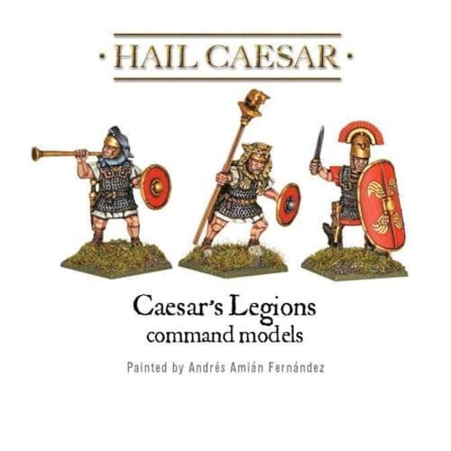 Warlord Games Hail Caesar: Caesarian Roman Legions Armed with Pilum Military Table Top Wargaming Plastic Model Kit WGH-CR-01,Unpainted thumbnail 2