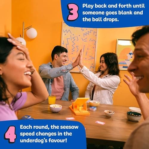 Big Potato Tilt 'n' Shout – Fast-Paced Family Party Game with 150 Unique Categories, Interactive Marble-Run Timer, Perfect for Game Nights, Kids and Adults thumbnail 4